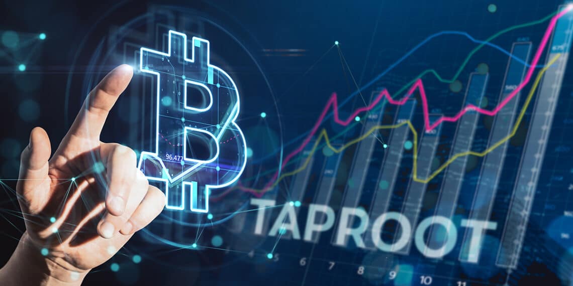 Lee más sobre el artículo Uso de Taproot en Bitcoin se quintuplicó hasta casi el 50% de transacciones